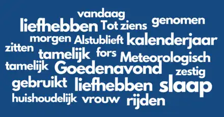 Test de tamaño de vocabulario neerlandés en línea