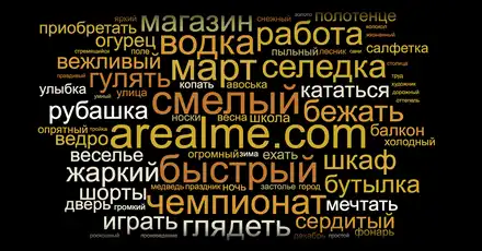 Test de tamaño de vocabulario ruso en línea