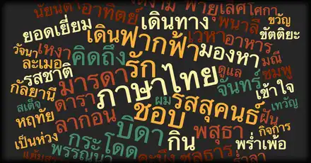 Test de tamaño de vocabulario tailandés en línea