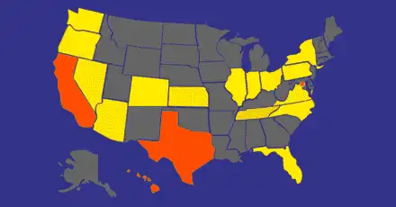 Negara Bagian Amerika Serikat Mana Saja yang Sudah Kamu Kunjungi? - Ciptakan heatmap personal tentang negara bagian yang sudah kamu kunjungi